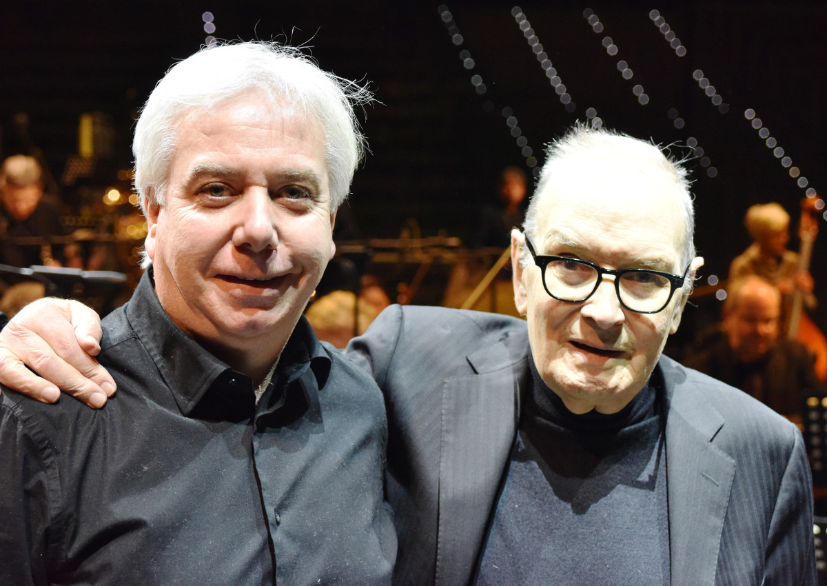 Leandro Piccioni e Ennio Morricone