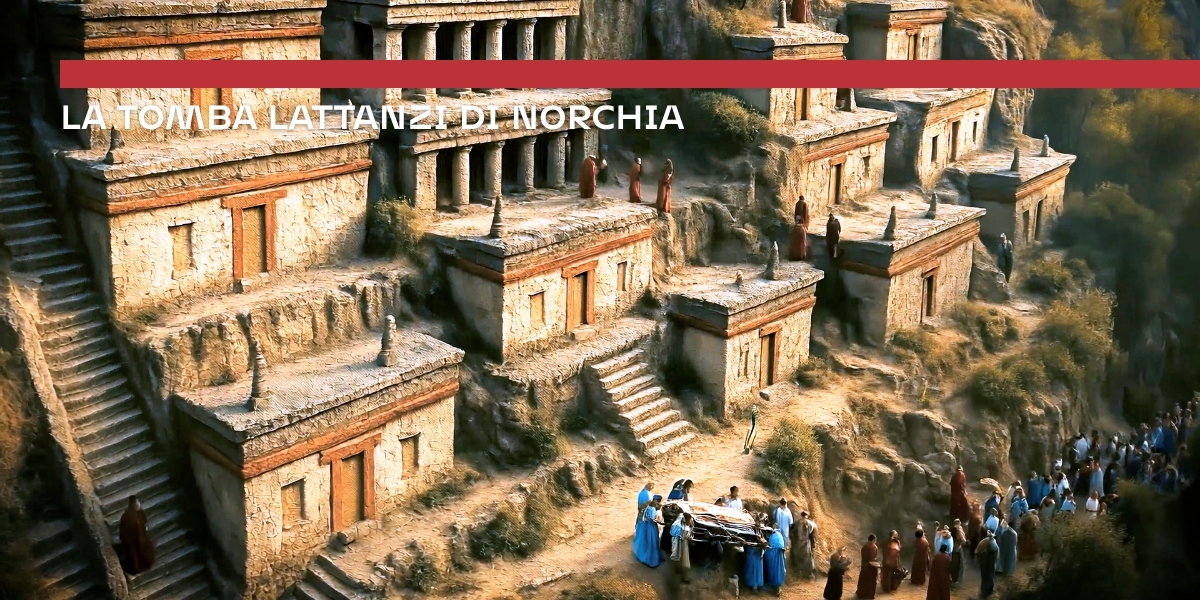 la tomba lattanzi di Norchia
