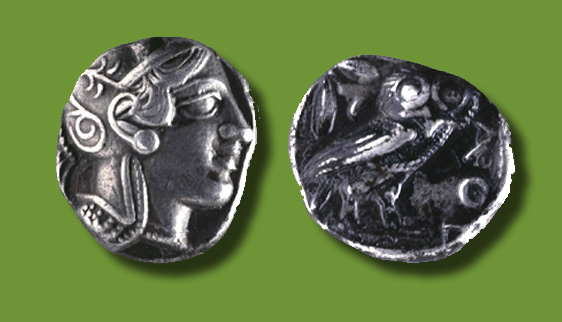 NUMISMATICA - Greche - TetradrammaAtene