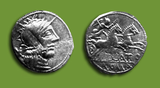 NUMISMATICA - Romane - Denario